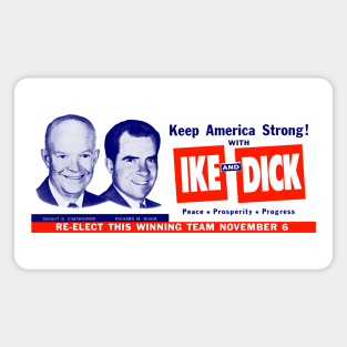 1956 Vote Ike and Dick Magnet